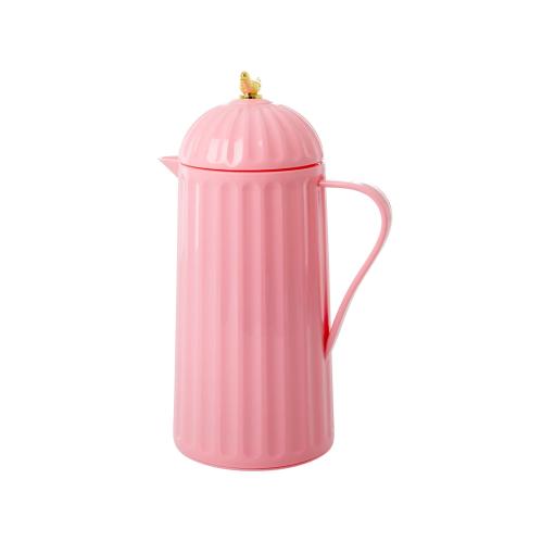Termos - Rosa med guldfågel - 1L - www.frokenfraken.se