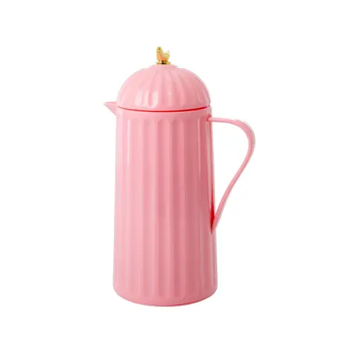 Termos - Rosa med guldfågel - 1L - www.frokenfraken.se
