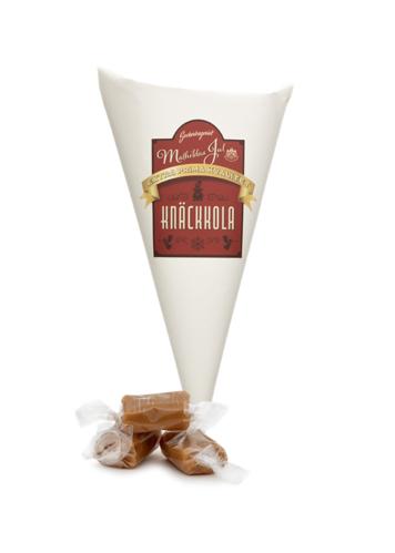 Knäckkola i gammaldags strut - 200g - www.frokenfraken.se