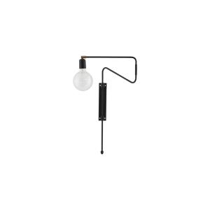 Vägglampa - Swing - Svart - 35 cm - www.frokenfraken.se