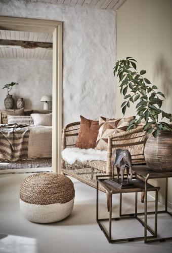 Soffa M - Natur - 130 x 40/80 x 45 cm - www.frokenfraken.se