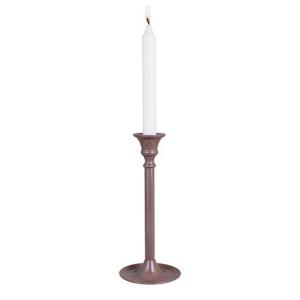 Ljusstake Hedda Rosa Rak - Ø 10,5 x 24 cm - www.frokenfraken.se
