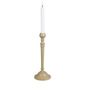 Ljusstake Hedda Gul Mellan - Ø 11 x 30 cm - www.frokenfraken.se