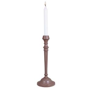 Ljusstake Hedda Rosa Mellan - Ø 11 x 30 cm - www.frokenfraken.se