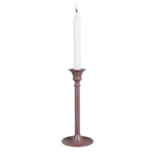 Ljusstake Hedda Rosa Rak - Ø 10,5 x 24 cm - www.frokenfraken.se