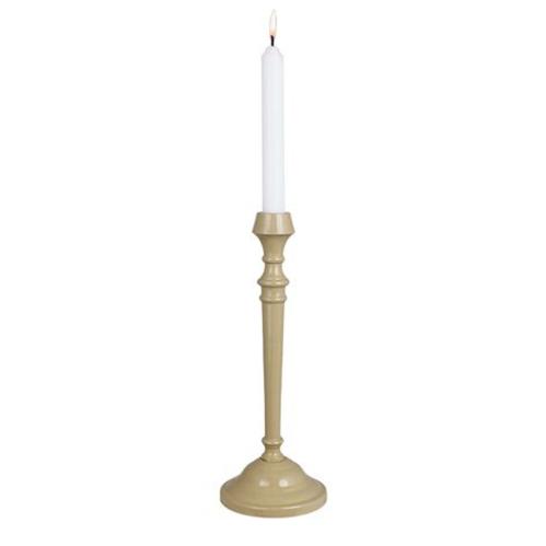 Ljusstake Hedda Gul Mellan - Ø 11 x 30 cm - www.frokenfraken.se