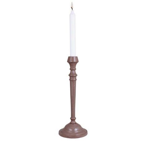 Ljusstake Hedda Rosa Mellan - Ø 11 x 30 cm - www.frokenfraken.se