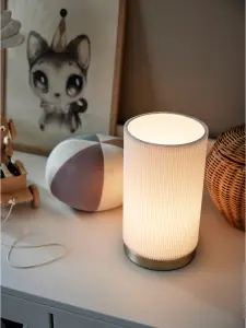 Dora - Bordslampa - Vit - Ø14 x 25 cm - www.frokenfraken.se