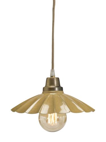 Fönsterlampa - Ester - Gul - 24 cm - www.frokenfraken.se