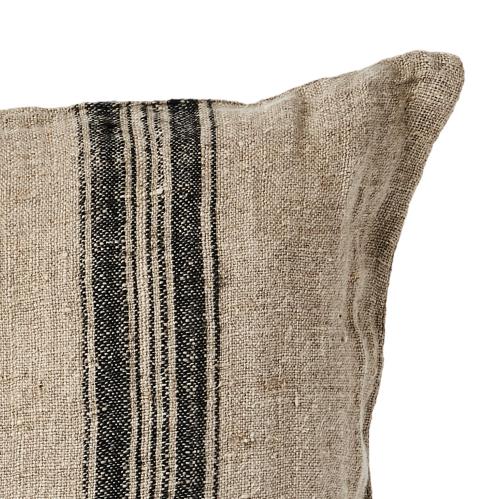 Kuddfodral - Natur/svart - 60 x 40 cm - www.frokenfraken.se