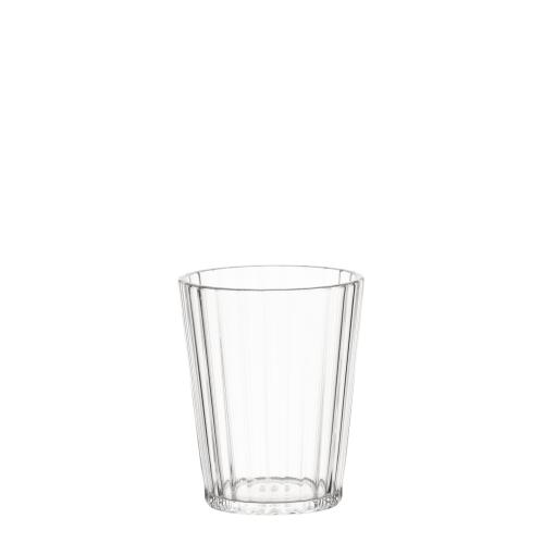 Dryckesglas - Plast - Räfflad - 11 cm - www.frokenfraken.se