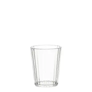 Dryckesglas - Plast - Räfflad - 11 cm - www.frokenfraken.se