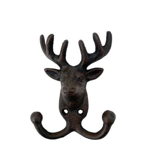 Krok - Gjutjärn - Ren - svart/brun - 4 x 13 x 10 cm - www.frokenfraken.se