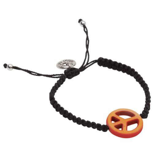 Armband - Peace - Orange - Barn - www.frokenfraken.se