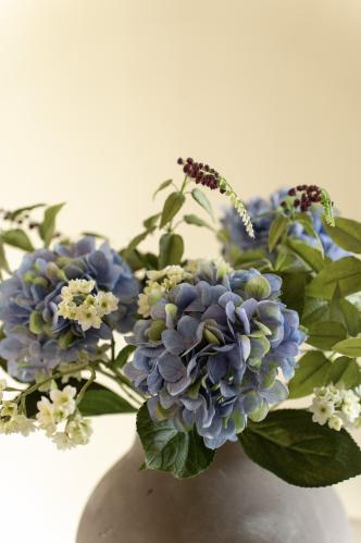 Bukett - Hortensia/Lavendel/Blomkvist - www.frokenfraken.se