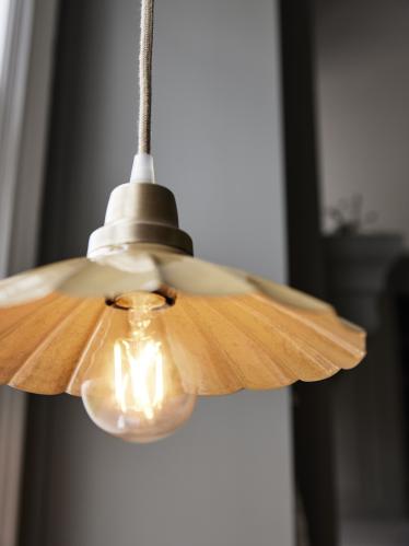 Fönsterlampa - Ester - Gul - 24 cm - www.frokenfraken.se