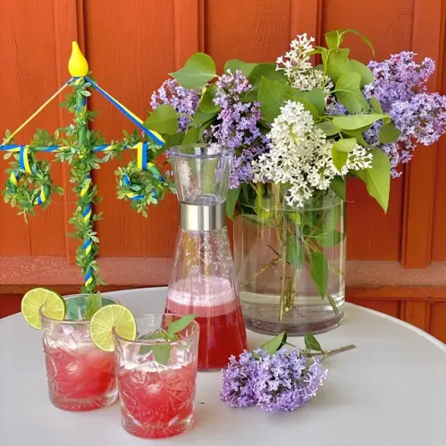 Midsommarstång - Trä - 38 cm - www.frokenfraken.se