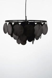 Taklampa - Lennon - Svart - Ø50 x 30 cm - www.frokenfraken.se