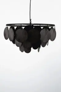 Taklampa - Lennon - Svart - Ø50 x 30 cm - www.frokenfraken.se