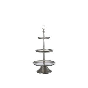 Våningsfat - Silver - 39 x 80 cm - www.frokenfraken.se