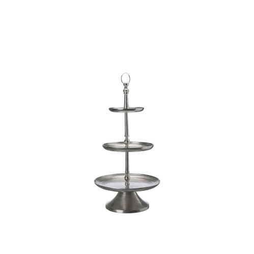 Våningsfat - Silver - 39 x 80 cm - www.frokenfraken.se