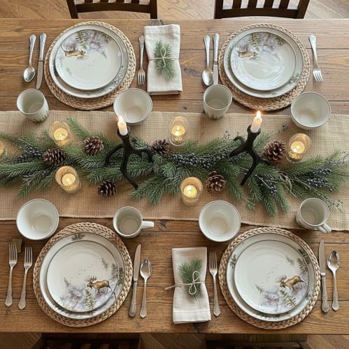 Middagstallrik - Älg - Ø28 cm - www.frokenfraken.se