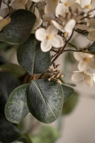 Bukett - Hortensia/Ros/Eucalyptus - www.frokenfraken.se