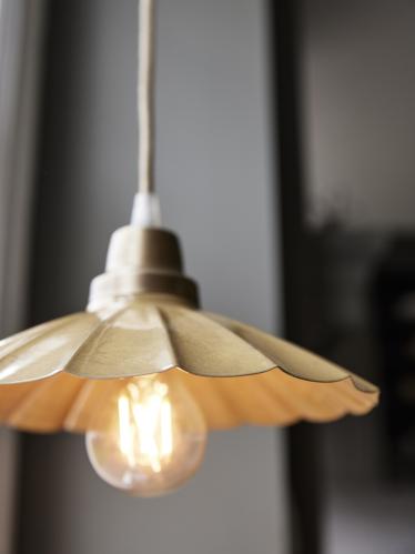 Fönsterlampa - Ester - Gul - 24 cm - www.frokenfraken.se