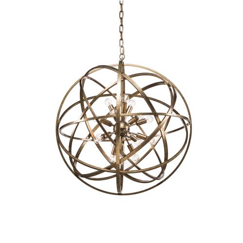 NEST Ceiling lamp Brass 80 - www.frokenfraken.se