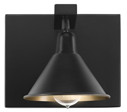 ANZIO Wall lamp single matt black - www.frokenfraken.se