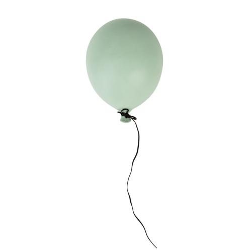 Ballong - Grön väggdekoration - 17 x 13 cm - www.frokenfraken.se