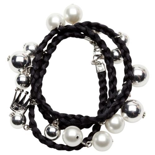 Armband - Flätat med pärlor - www.frokenfraken.se
