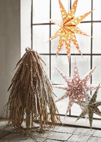Julstjärna - Röd - L - Ø100 cm - www.frokenfraken.se