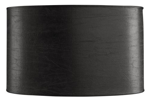 SHADE OVAL M black leather - www.frokenfraken.se