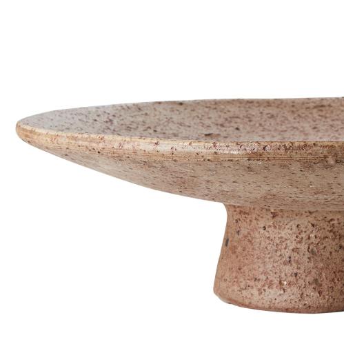 Fat på fot M - Brun - Ø41 x 13 cm - www.frokenfraken.se