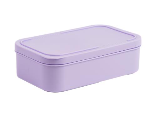 Polarbox Kylväska - 2st matlådor - Retro - Lila - 6 Liter - www.frokenfraken.se