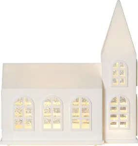 Inomhusdekoration Kyrka - 20,5 cm - www.frokenfraken.se
