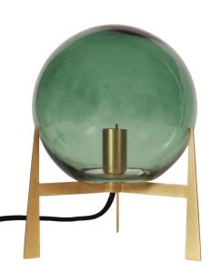 Milla Bordslampa - Guld/Grön 28cm - www.frokenfraken.se