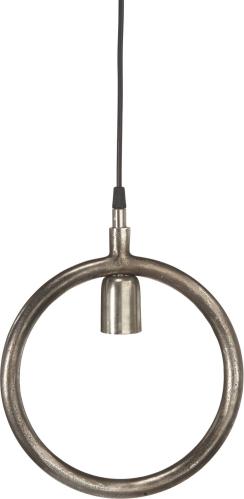 Circle Taklampa - Råsilver 25cm - www.frokenfraken.se