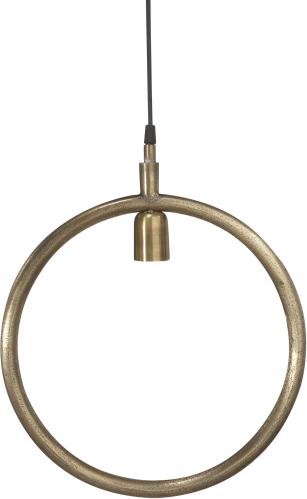 Circle Taklampa - Råmässing 35cm - www.frokenfraken.se