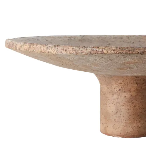 Fat på fot S - Brun - Ø33 x 13 cm - www.frokenfraken.se