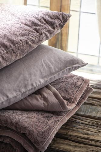 Kuddfodral - Linne - Malva - 50 x 50 cm - www.frokenfraken.se