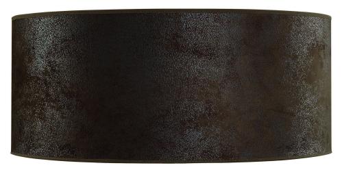 SHADE CYLINDER LARGE Brown Suede - www.frokenfraken.se