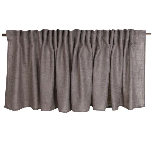Gardinkappa - Multiband - Grå - 55 X 250 cm - www.frokenfraken.se