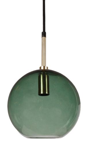 Milla fönsterlampa - Guld/grön 20cm - www.frokenfraken.se