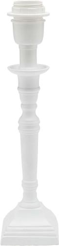Salong Lampfot - Vit 33cm - www.frokenfraken.se