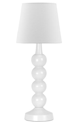 Kendall Lampfot - Vit ink skärm 42cm - www.frokenfraken.se