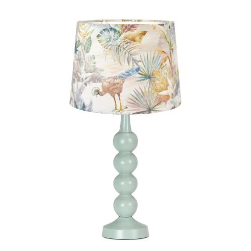 Kendall Lampfot - inkl skärm tropical - www.frokenfraken.se