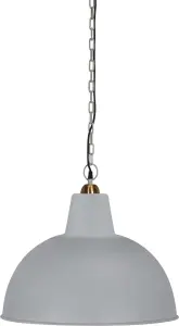 Scottsville taklampa - Grå 52cm - www.frokenfraken.se