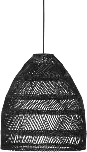 Maja Taklampa - Wicker Black 36cm - www.frokenfraken.se